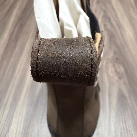 $1000+ JW Anderson Chocolate Brown Suede Chelsea Loafer Boots EU 43 main image 6